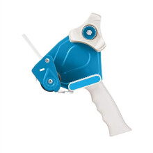 Herramientas de Embalaje con Cinta Adhesiva. Dispensador Eficiente de Cinta Adhesiva para Uso en Oficinas y Escuelas. Cortador Rápido de Cinta de