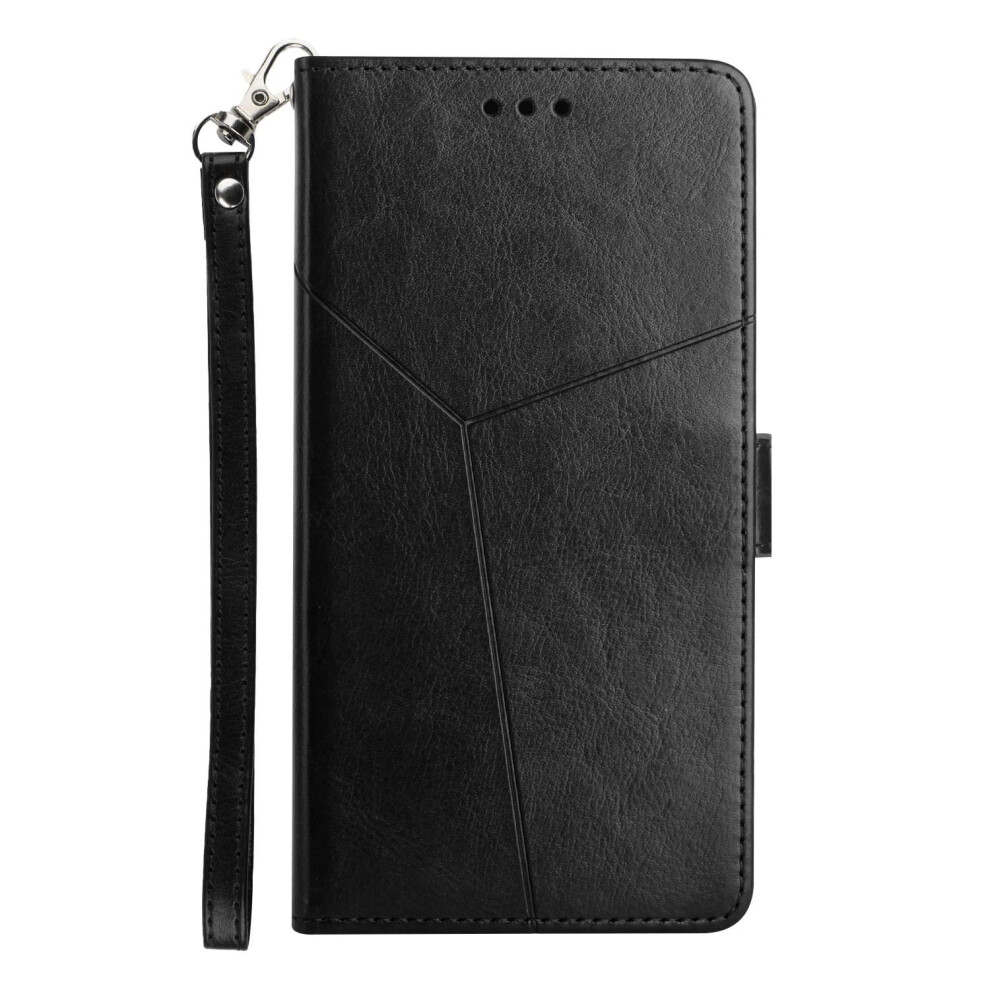 Wallet Case For Samsung Galaxy J2 Prime, Pu Leather Slim Fit Cover With Card Slots And Photo Window, Black 9073542370963