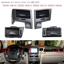 Grille D'Aération de Tableau de Bord pour LX570 LX450 LX460 (2007-2017) 55650-60160 Gris Noirâtre