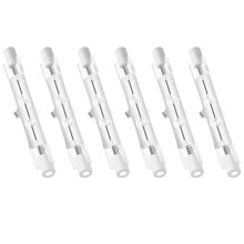 6pcs R7s Halogen Rod 78 mm 100 W Dimmable Halogen Light Bulbs R7s Warm White 2800K 1800LM 230V J78 Halogen Floodlight