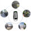 Garage Door Remote Control 433MHz, Universal Duplicator Code Grabber Clone Gate Key Fob Hand Transmitter 7
