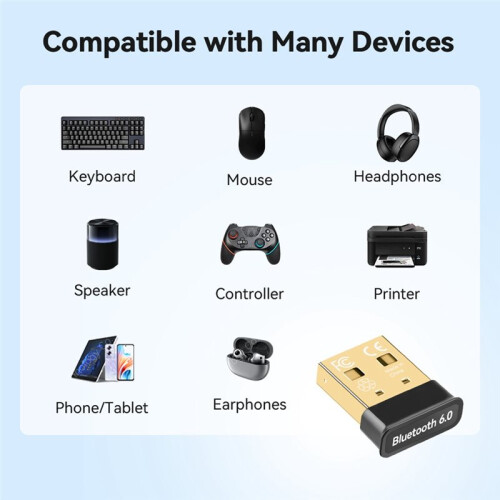USB  Adapter  6.0 Dongle for PC USB  Transmitter Receiver for Keyboard/Mouse