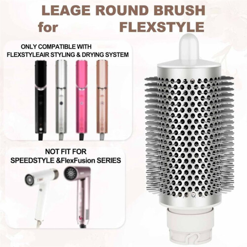 Large Round Brush Attachment for  FlexStyle HD430 HD435 HD440 Accessories, Volume Adding Attachment 2