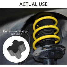4PCS Rubber Coil Spring Spacers,Heavy Duty Front Coil Spring Booster Kit for 1inch to 1.5inch Coil Spring Lift