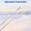 304 Stainless Steel Extendable Dowsing Rods Kit -2 PCS Divining, Adjustable Dowsing Divining Rods Tool for Water Finding 2