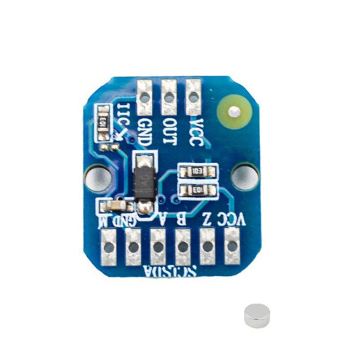 MT6701 Magnetic Encoder Module Hall Based Angle Encoder Sensor ABZ 1-1024 Pulses Brushless Motor Magnetic Encoder 2