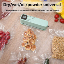 Machine D'Emballage Sous Vide pour Aliments, Rechargeable par USB, Portable, -Scelleuse de Sacs.