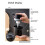 Soap Dispenser, 400ml Ceramic Foam Soap Dispenser with Pump , White 6