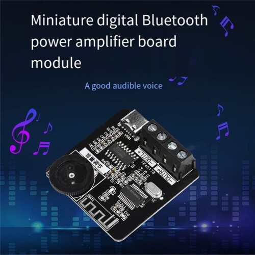 XH-A164 Micro-Digital  Amplifier Board PAM8403 Amplifier Module DC5V Power Supply 5W+5W Power 2