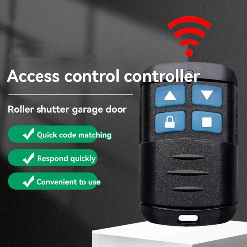 New 433Mhz Cloning Duplicator Key Garage Gate Door Opener Remote Control Clone Learning Code Cloning Code 2pcs 1