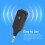 Bluetooth 5.1 Transmitter Receiver 3.5mm AUX Audio Adapter, 180mAh Battery 2