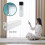 Wireless Remote Control for Electric Curtain 433MHz Portable Remote Control Handle  Home Scene Control 2