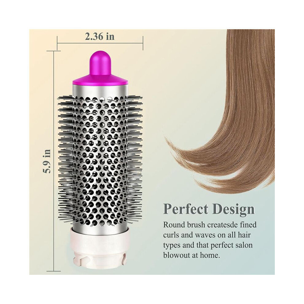 Tlily Round Brush Attachment For Flexstyle Blow Dryers Attachments