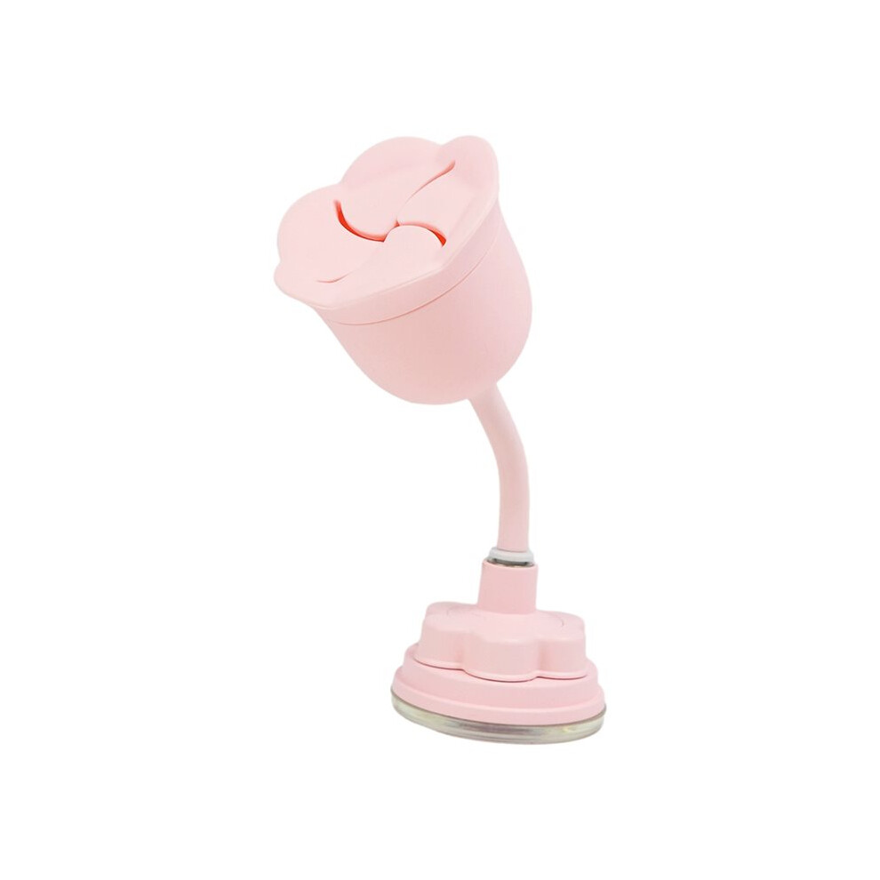Nail Polish Bottle Holder, Tilted and Anti-Spill Nail Polish Holder Stand, Strong Suction Cup, Rose-Like Nail Stand B