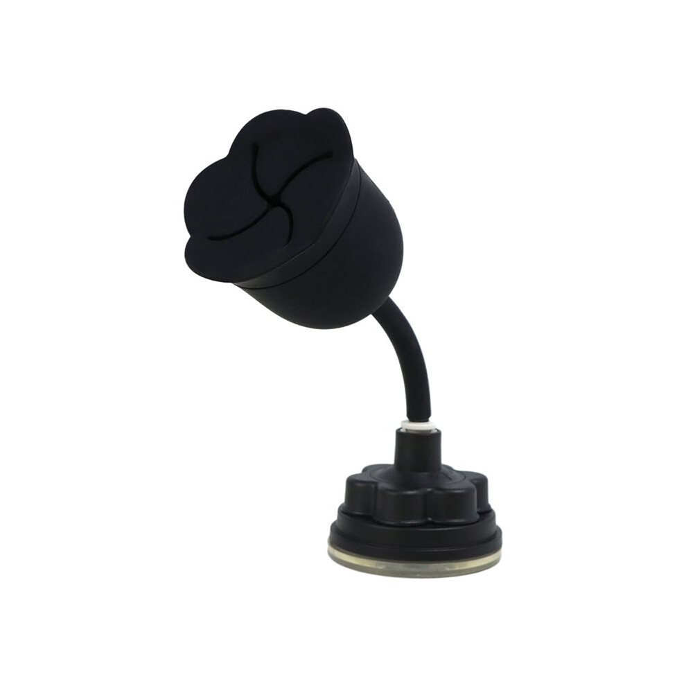 Nail Polish Bottle Holder, Tilted and Anti-Spill Nail Polish Holder Stand, Strong Suction Cup, Rose-Like Nail Stand A