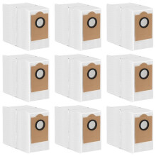 9 St Dammpåsar, Ersättning för M3 Robotdammsugare, Tillbehör, Non-Woven-Påsar