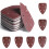 Multi Tool Sanding Pads, 60 Pcs Mouse Detail  SanderPads, 5 Hole Sanding Sheets Assorted for Sander SandersPads 2
