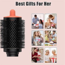 Large Round Volumizing Brush for Airwrap Attachments, Upgraded Volumzing Attachment Brush