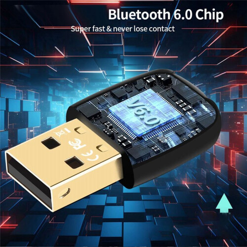 USB  6.0 Adapter USB Dongle AAC Decoder Wireless Music Audio Receiver Transmitter for PC Mouse Keyboard 1