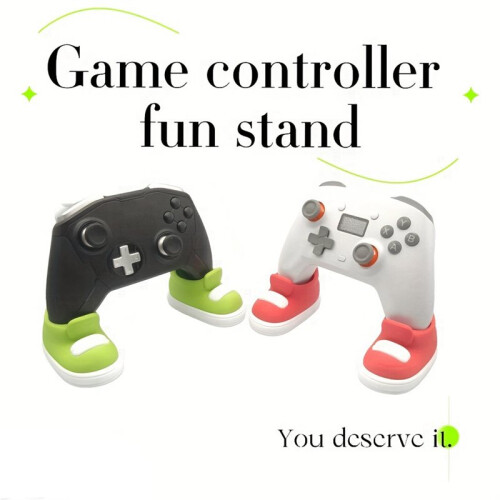 Game Controller Fun Stand Shoe Design Gamepad Bracket Stand for PS4/PS5/Xboxs Series Gaming Controller Accessories 2