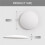 - 3.14" White Door Stoppers for Wall (8 Pack),Wall Protector & Shock-Absorbent Protectors From Door Knobs 7