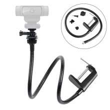 Webcam Stand Holder Camera Bracket Desk Flexible Arm Desk Mount for C930e,C930,C920, C922x,C922, 4K,Etc
