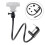 Suporte de Mesa Flexível para Webcam, Compatível com para  C930e, C930, C920, C922x, C922,  4K, Etc. 1