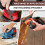 Multi Tool Sanding Pads, 60 Pcs Mouse Detail  SanderPads, 5 Hole Sanding Sheets Assorted for Sander SandersPads 5
