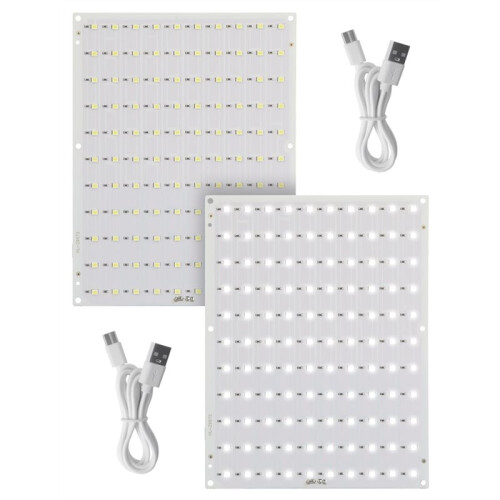 CMYK LED Backlight Board for  P1/X1/A1 Series 3D Printer,3D Printer Accessories PCB Lithophane Pane 2Pack