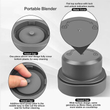 Blade Cover and Vessel Cap for Blast Container Blender Replacement Parts Portable Blender Replacement Parts