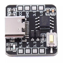 Placa de Desarrollo STC8G1K08A, Placa de Desarrollo de Microcontrolador ADC Autónomo, Módulo de 8 Pines, 51 Pines