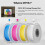 For  3D Printer CMYK Lithophane LED Backlight Board Kit USB C DIY Lithophane Photo Model Bambulabs 6pack 7