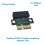 PCI-E 1x Riser-Kartenadapter für Computer und Server (PCI-E 1x Elevated Protection Card, Stecker auf Buchse) 6