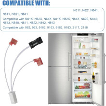 618548 Thermistor and RV Refrigerator Clip for RV Refrigerator Thermistor Parts for N611,N621,N811,N821,N841
