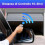 Set of 2 Remote Control for Roger E80 TX52R 2 Channels 433.92 MHz for Gate and Garage Replacement Remote Control 5