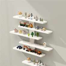 Prateleira de Parede Ajustável com 5 Níveis para Figuras de Ação, Itens Colecionáveis e Blocos de Montar - Decoração Moderna para Casa