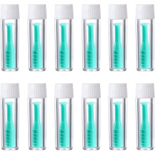 12-Delige Sclerale Lens-Inbrenger en -Verwijderaar, Ventilatieloze Contactlens-Applicator voor Harde/RGP-Lenzen, Sclerale Lenzen en Prothetische Ogen