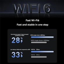 Adaptador WiFi USB AX900 WiFi 6 de 286 Mbps, 5.4, Tarjeta de Red Inalámbrica de 2,4 G/5 GHz para Ordenadores de Escritorio y Portátiles con