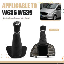Car Automatic Gear Box Shift Cover Gear Shift Knob for Viano W639 Vito W636 Gear Lever Baffle LHD