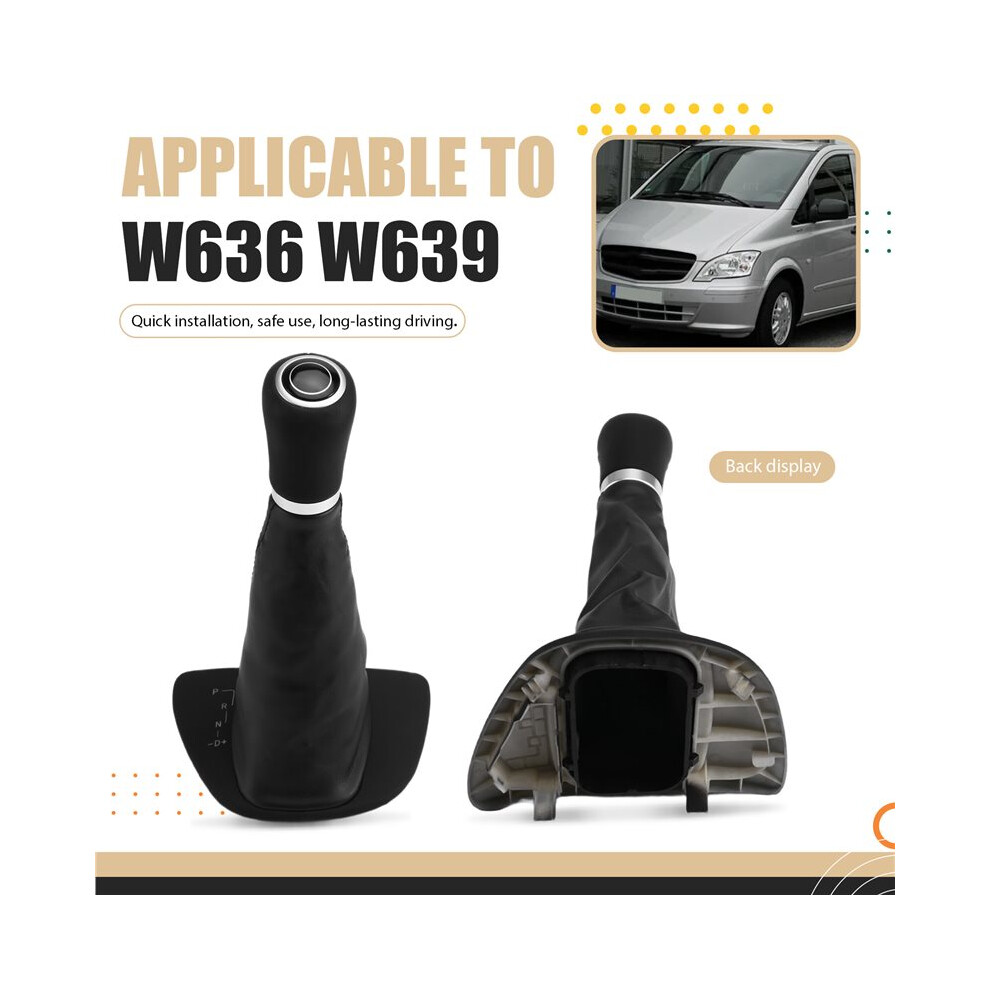 Car Automatic Gear Box Shift Cover Gear Shift Knob For Viano W639 Vito W636 Gear Lever Baffle Lhd 6031973672295