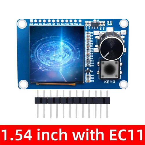 1.54-Inch IPS TFT Display Module - 240x240 HD Resolution, SPI Interface with ST7789 Driver TFT 1