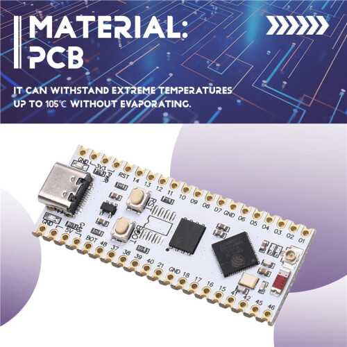 ESP32-S3  WIFI  Development Board ESP32-S3-N16R8 Module -Board Ceramic Antenna Type C Interface 1