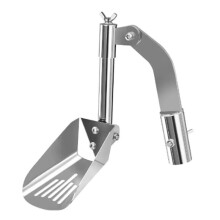 Gutter Scoop Leaf Cleaning Spoon Stainless Steel Cleaner Portable Roof Gutter Tool Gutter Cleaning Shovel Leaves Dirt