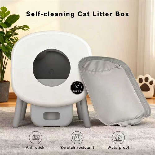 Automatic Cat Litter Box Replace Accessories Soft Fabric Liner  Cat Litter Box Accessories Soft Mat Removable Liner 1