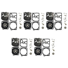 5Pack Carburetor Repair Kit for Chainsaw Zama RB-105 C1Q-S MS210 MS230 MS250 Diaphragm Gasket Spare Part