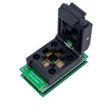 TQFP32 QFP32 Till DIP32 IC-Programmeringsadapter Chiptestsockel Burning Integrerade Kretsar