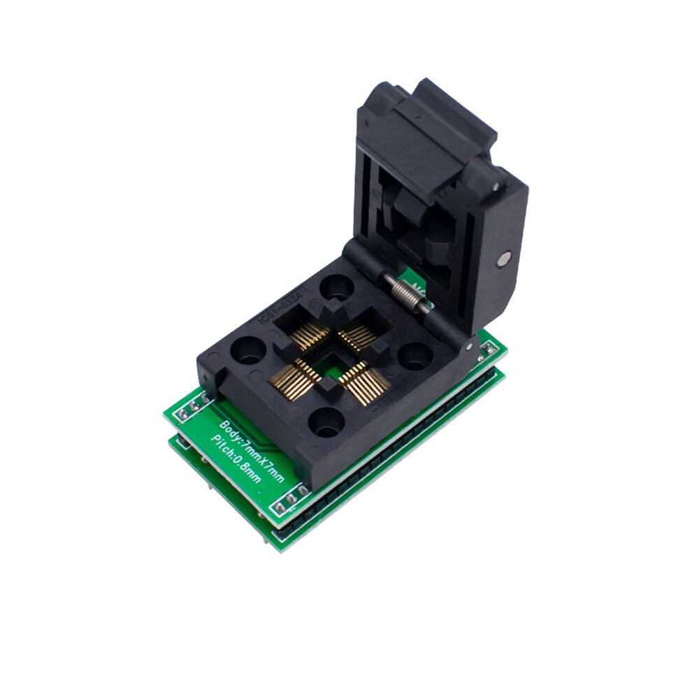 Tqfp32 Qfp32 To Dip32 Ic Programmer Adapter Chip Test Socket Burning Integrated Circuits 4711734645431