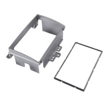 Dubbel Din Autoradio Fascia voor I-20 I20 I 20 2008+ 2 DIN, Stereo Plaat Frame Paneel Dash Mount Kit Adapter Trim Bezel