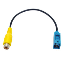 Adaptador de Estacionamento de Cabo RCA de ConexãO de VíDeo de Câmera AV-IN de InversãO Fakra - Adaptador de Cabo de VíDeo Fakra para RCA