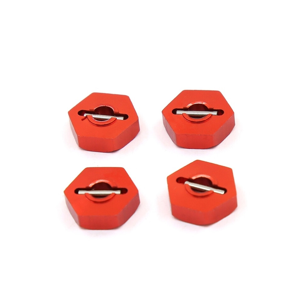 4Pcs Metal 12Mm Wheel Hub Hex With Pins For 1/16 Slash 4Wd E-Revo/Vxl Summit Vxl Rc Car Upgrade Parts,A 4713951368964